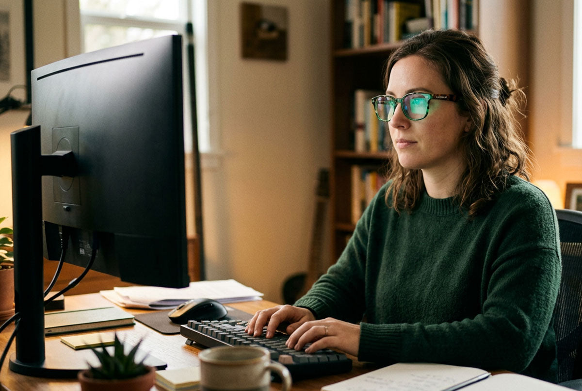 Green Light Blocking Glasses